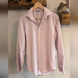 Mens Kenneth Cole Slim Fit Causal Button Down Shirt